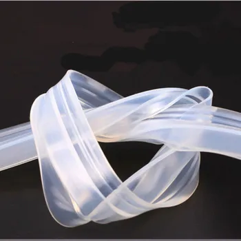 

1 Meter A F U h shape silicone rubber shower room door window glass seal strip weatherstrip for 6 to 12 mm glass