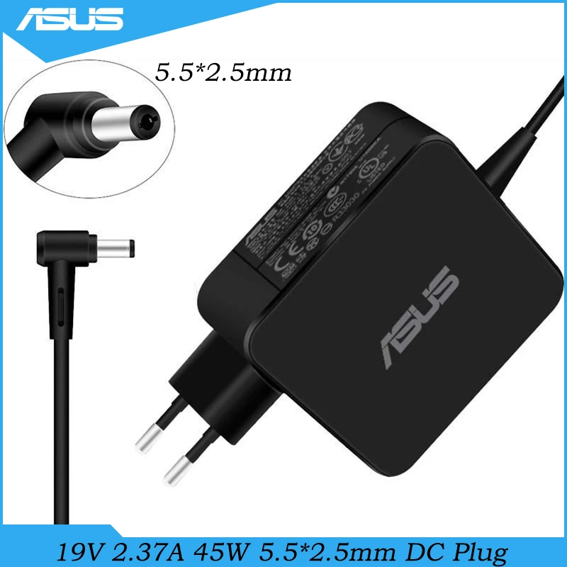Asus PA-1650-02 переменного тока 19V 2.37A 45 Вт 5,5*2,5 мм зарядное устройство для ноутбука адаптер для ноутбука Asus X550LNV X550ZA X551 X551C X551CA X551M X551MA