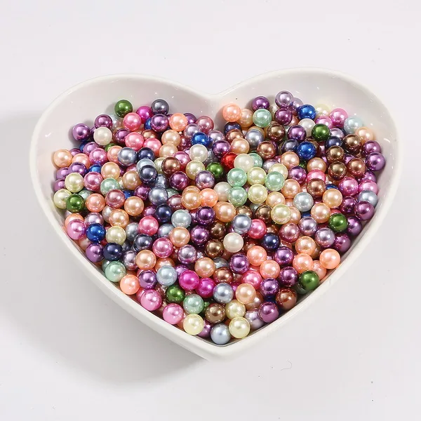 Multi-Size Colorful Round Beads