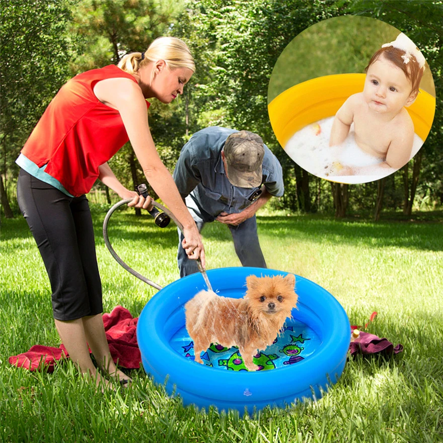Piscine Gonflable Pour Animaux De Compagnie De Bebe Petite Piscine De Bain Pour Animaux De Compagnie De Bebe De Famille Aliexpress