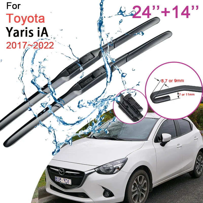 Car Front Windshield Wiper For Toyota Yaris Ia 2017 2018 2019 2020 2021