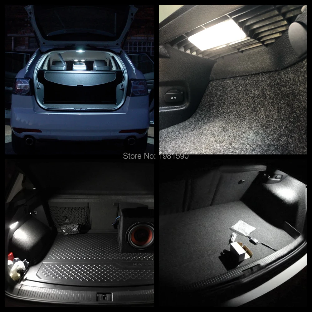1 Автомобильный светодиодный Чемодан отсек светильник для Volkswagen Beetle Caddy EOS Гольф MK4/5/6/7 Jetta Passat Polo Touran Tiguan Scirocco Tiguan T5
