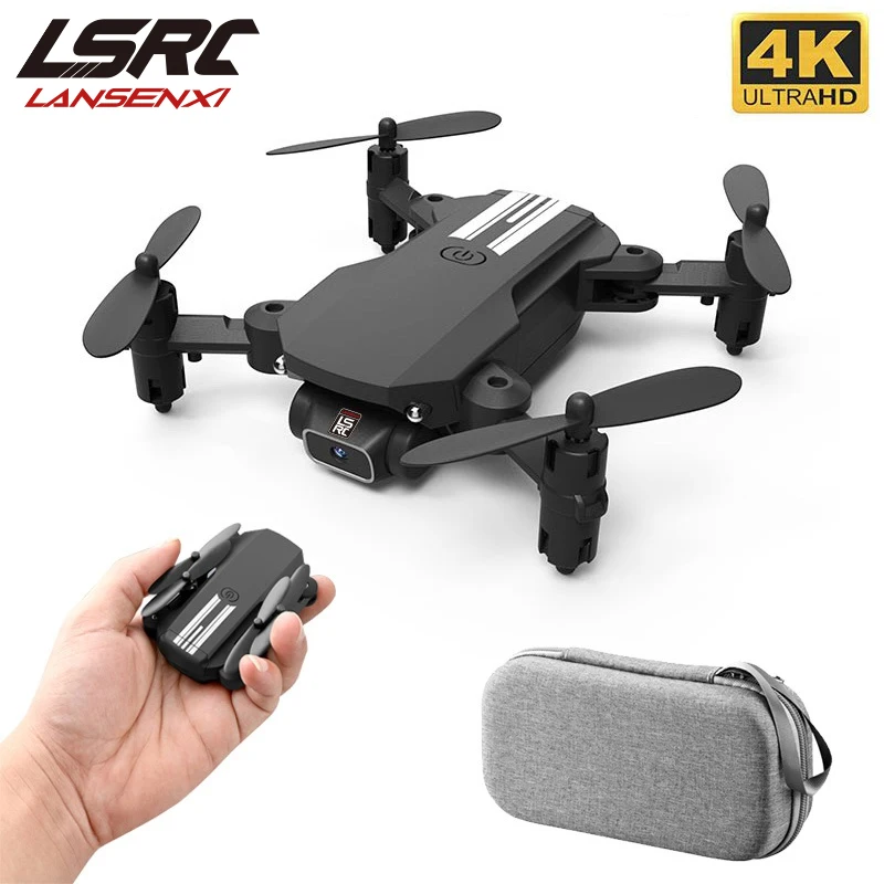LSRC Новый мини Дрон 4K 1080P HD камера Wi Fi Fpv воздушное давление высота поддерживать