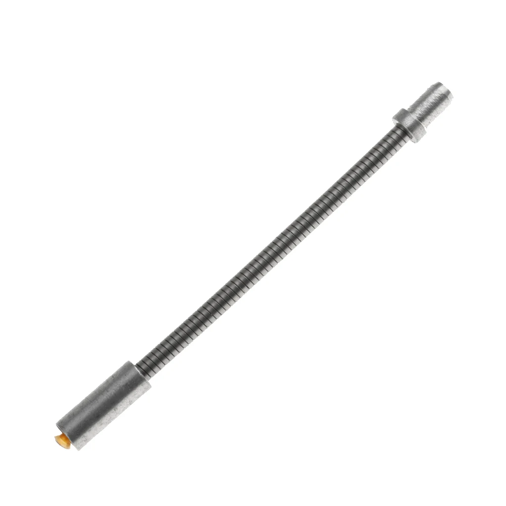  100mm Flexible Lead V-Brake Cable Guide Noodles Pipes Hose Silver Bike V-Brake Cable Noodle Bicycle Parts