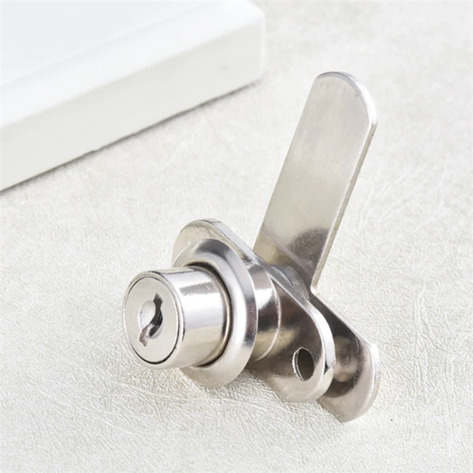 

100PCS/LOT 3 years warranty Seven-shaped Lock Desk Drawer Lock Wardrobe Locks Cabinet Locks Furniture Cam Locks