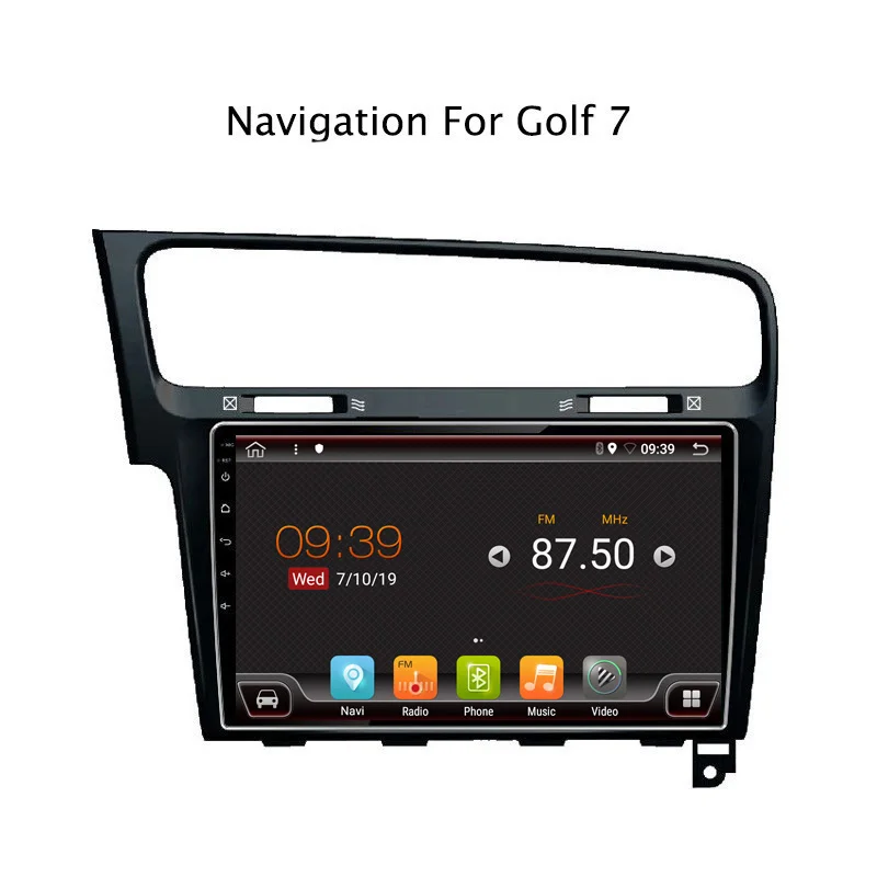 Top 10.1" RAM 2G ROM 32G Android 8.1 Car DVD GPS Player For VW Golf 7 2014-2018 Car Radio Stereo Head Unit with Navigation 0 Top 10.1" RAM 2G ROM 32G Android 8.1 Car DVD GPS Player For VW Golf 7 2014-2018 Car Radio Stereo Head Unit with Navigation 0