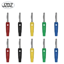 

JZDZ 10pcs 4mm Copper Banana Plug Electrical Connector Adapter J.10019