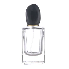 Doldurulabilir parfüm boş şişe 30/50 ml cam sprey şişesi taşınabilir seyahat sprey Atomizer kozmetik kapları alt şişeleme