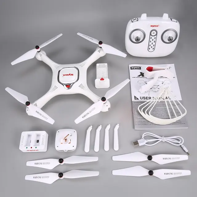 $US $92.82 Syma X25PRO 2.4G GPS Positioning FPV RC Drone Quadcopter with 720P HD Wifi Adjustable Camera Altitu