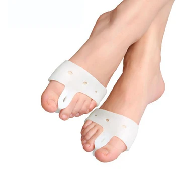 

Silicone Toe Separators Stretchers Straightener Bunion Protector Thumb Valgus Protector Adjuster Orthodontic Foot Toe Tools