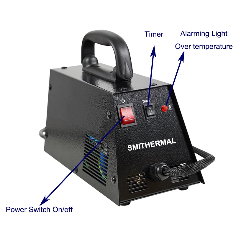 2KVA 230V Induction Heater With Coil Kits For Bolt and Nut Flameless Heating With EU Power Plug
