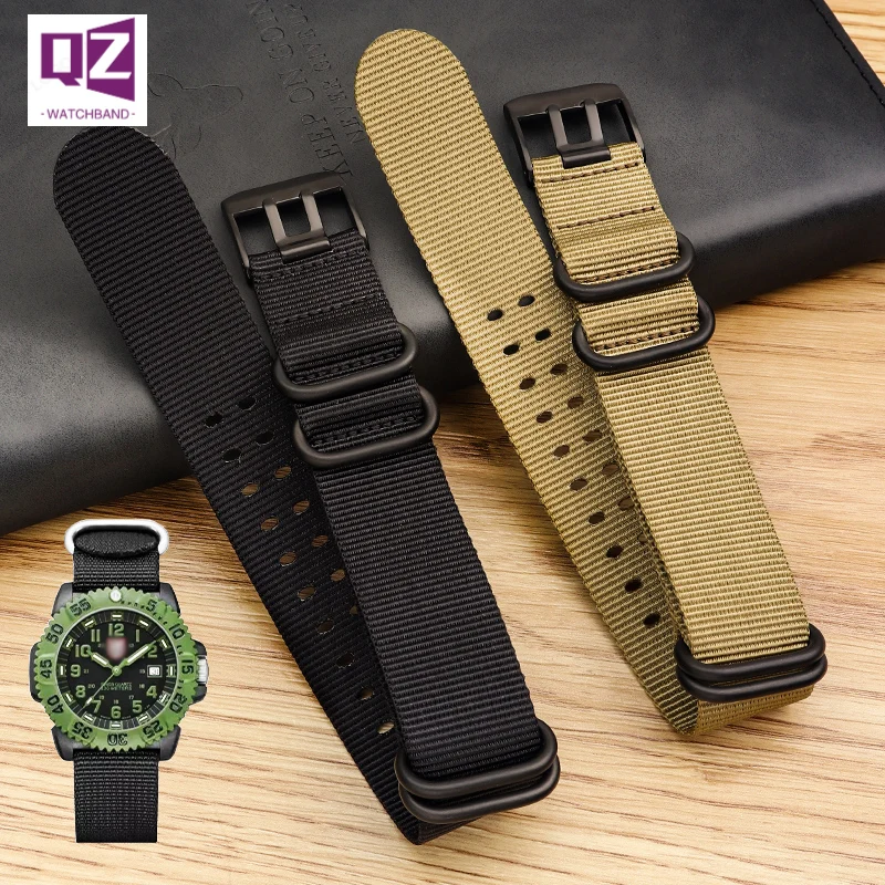 Ремешок нейлоновый для наручных часов luminox 3051 3080 3150 8800 22 мм 23 | Наручные часы