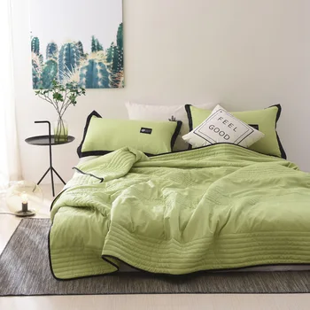 

LOVINSUNSHINE Pure Color Summer Cool Quilt Plain Air conditioning Thin Quilt Bedding Bedspread PP07#