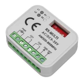 

Universal Remote Control Door Controller Transmitter Plastic 2 channel