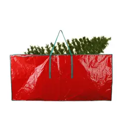 165*38*76 см Красная рождественская елка сумка для хранения водонепроницаемая сумка на молнии с ручки для переноски гирлянда для хранения
