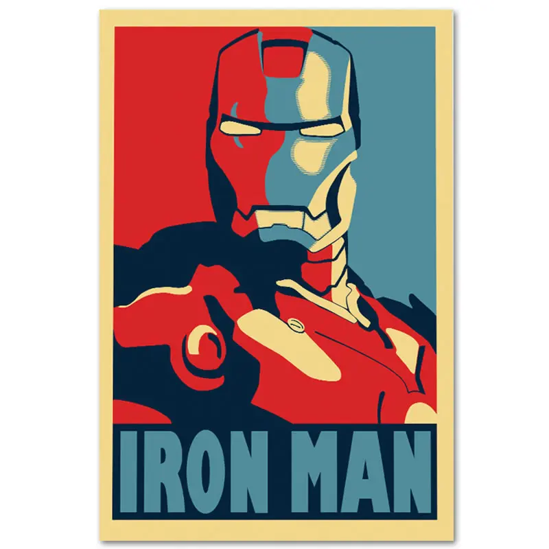 Iron Man Hot Movie Art Silk Canvas Poster 13x20 32x48 inch 