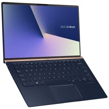 Ультрабук Asus Zenbook UX433FA-A5093T i3 8145U/8Gb/SSD256Gb/620/14"/FHD/W10/dk.blue/Bag