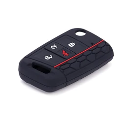 Capa de proteção de chave de carro de silicone de molde de compressão personalizado