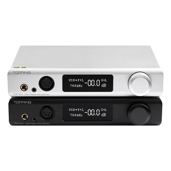 

TOPPING DX7 Pro ES9038Pro 32BIT/768kHz DSD1024 Hi-Res DAC & Headphone amp Bluetooth 5.0 Wireless Decoder Headphone Amplifier