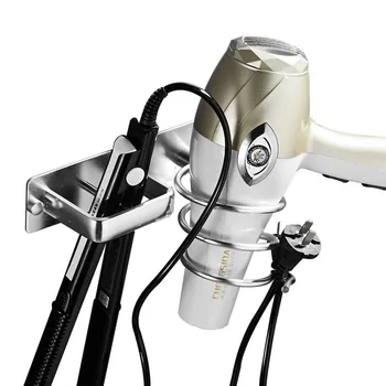 

bathroom organizer Wall Hair Dryer Holder Cupboard Straighteners Storage Stand Rack bathroom Housekeeping Organizer