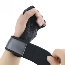 1 пара, Спортивные Перчатки для фитнеса, для женщин и мужчин, для занятий тяжелой атлетикой, противоскользящие, для поддержки запястья, для бодибилдинга, защитные перчатки для рук