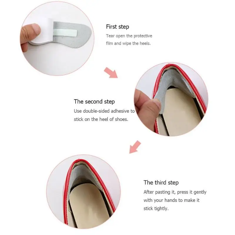 Insoles Heels Foot Pad 1 Pair Comfortable Wear-resisting High-quality Elastic Cushion Shoes Insert Liners Protector Feet Care