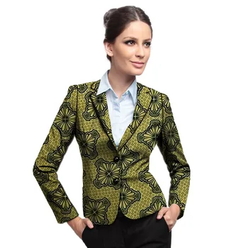 

African clothing women printing blazers Ankara fashion skirt customized jackets female outfits dashiki suit jackets