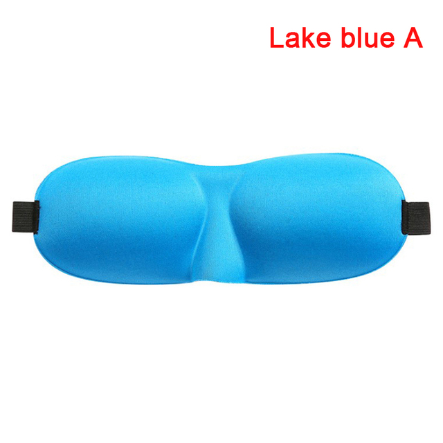 3D Natural Sleep Eye Cover Mask Shade Patch Portable Blindfold Travel Eyepatch