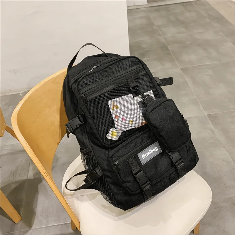 Kawaii Korea Style Multi-Pocket Shoulder Backpack