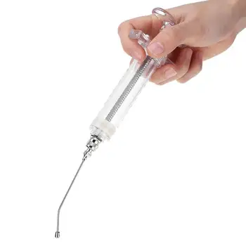 

High quality 1PC Professional Parrot Feeding Syringe Parrots Bird Feeding Syringe With Curved Gavage Tubes