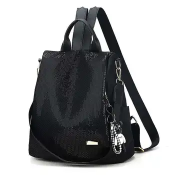 

Women Women's Backpack Designer College Student Black Retro School Bags For Teenagers Back Pack Womens Backpack Bag Schoolbag