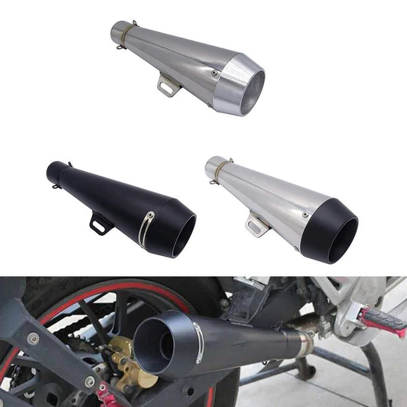 

1 Set Fit For Yamaha R6 Honda CBR1000 M4 Outlet 51MM Displacement Motorcycle Exhaust Muffler Exhaust Pipe Muffler Modified
