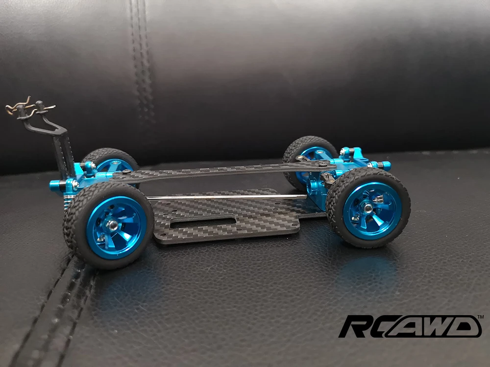 RCAWD 4 шт. сплав обод колесо для ралли для радиоуправляемой модели автомобиля 1/28 Wltoys K969 K989 P929 Дрифт ралли Bigfoot Kyosho Mini-Z Mini-Q k989-53