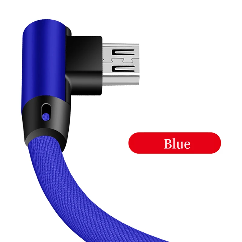 Дизайн для игр Micro usb Быстрый кабель для iPhone зарядный кабель Тип C док-станция адаптера для samsung для huawei android 3m - Цвет: Blue For Micro USB