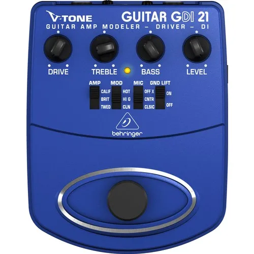 BehringerVToneGDI21GuitarAmpModelerPreampDiBoxvsfiioirig