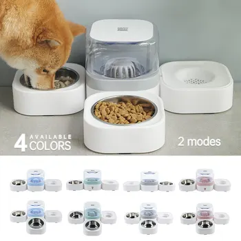 

Dog Cat Food Bowl Water Dispenser Kitten Drinking Supplies Detachable Pet Dog Cat Bowl Automatic Water Feeder#