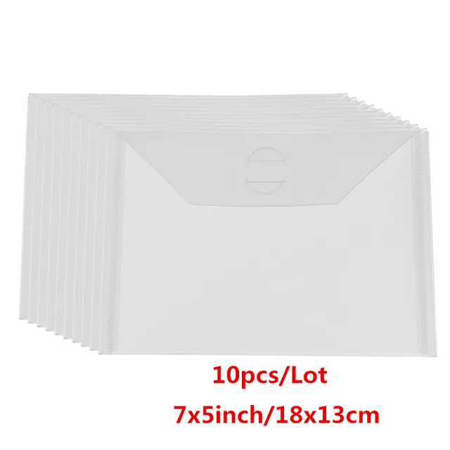 10pcs Magnetic Sheets & Plastic Bags Set Storage Box Use to Store Cutting Dies Holders Organizer Transparent Bags 2021 TT053 10pcs
