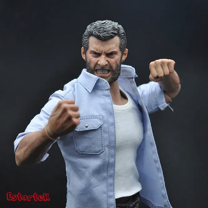 [ESTARTEK] 1/6 X-MEN Росомаха гнев издание Росомаха Angry Hollidt 1" Коллекционные Фигурки DIY