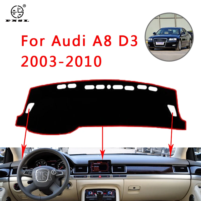 Pnsl Car Dashboard Cover Dash Mat Dash Pad Carpet For Audi A8 D3 03 10 Sun Protection Anti Slip Anti Uv Car Stickers Aliexpress Pnsl Car Dashboard Cover Dash Mat Dash Pad Carpet For Audi A8 D3 03 10 Sun Protection Anti Slip Anti Uv Car Stickers Aliexpress