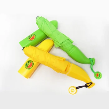 

Light Weight Banana Umberlla Funny Small Art Umberlla Umberlla Rain Women Art Shade Parachase Idee Regalo Olycat Umrella 5U095