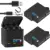 Оригинальный Probty для GoPro Hero 7 Hero 6 Hero 5 Black Batteries или Тройное Зарядное устройство fit GoPro Hero7 Black Battery Accessories