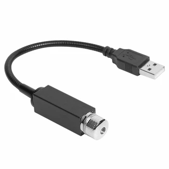 

Usb Car Starlight Projection Lamp Metal Durable Car Atmosphere Light Ambient Star Light