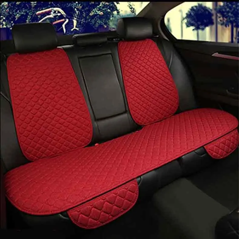 red rear seat cover 790