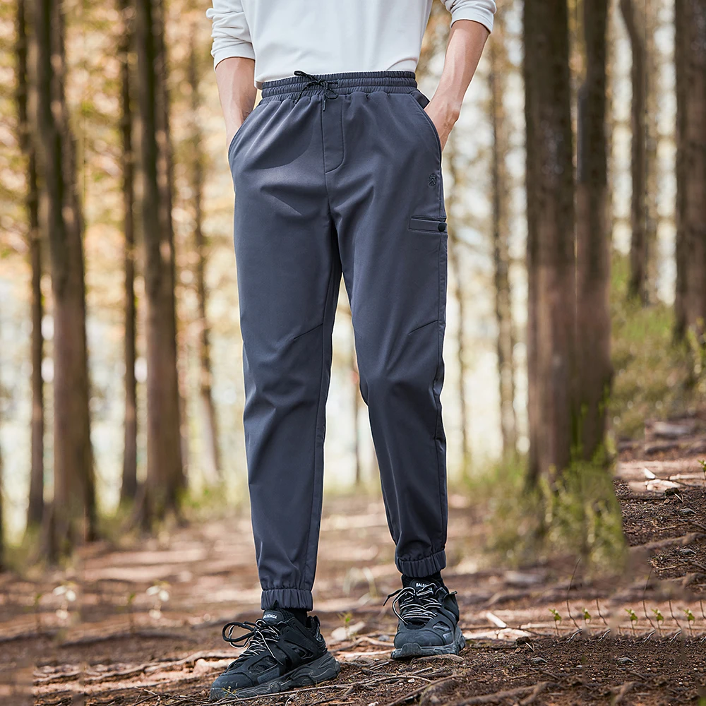 

Pioneer Camp 2021 Winter Outdoors Warm Pants Men Waterproof Thick Fleece Men's Trousers 2020 XXD001019