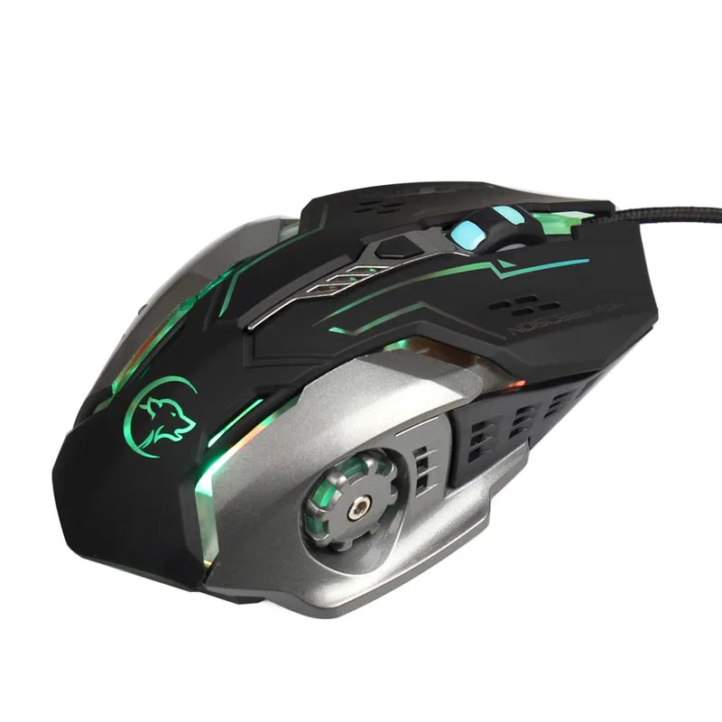 G815 игровая оптическая проводная мышь красочный дыхательный светильник профессиональная игровая мышь JHP-лучший