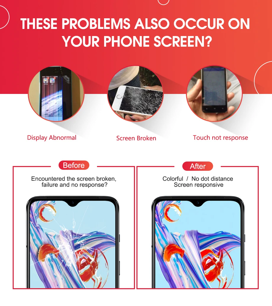 Sinmaytai оптический AMOLED дисплей для 6,4" OnePlus 7 ЖК-экран+ сенсорная панель дигитайзер Замена для One Plus 7