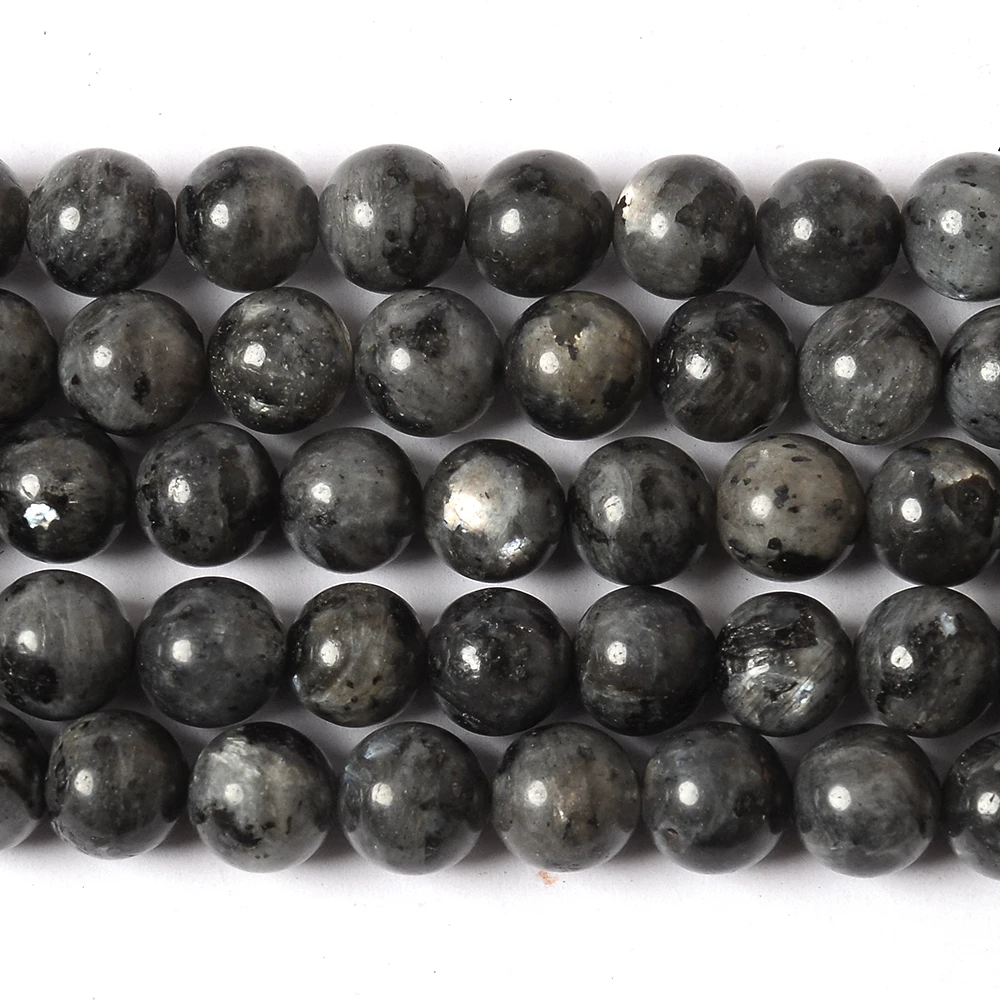 Enhanced Natural Stone Beads Collection: Aventurine, Lava, Amazonite, and Malachite Crystals for DIY Jewelry and Bracelet Crafting (4/6/8/10/12mm)