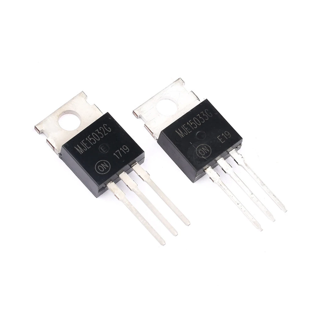 

10pcs/lot 5pairs 5pcs MJE15033G + 5pcs MJE15032G TO-220 MJE15033 MJE15032 Power Transistor