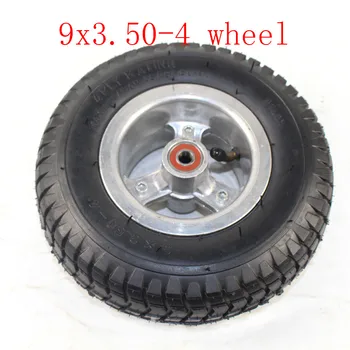 

Good Quality 9 Inch Wheel 9x3.50-4 Tires Tyre Inner Tube and Rim Combo for Gas Scooter Skateboard Pocket Bike Electric Tricycle