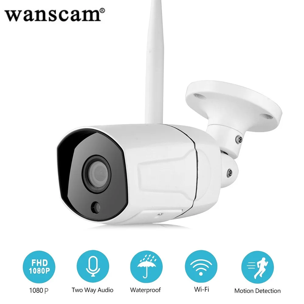 

WANSCAM K23 Smart IP Camera 1080P LED Infrared Night Vision WiFi APP Remote Control Waterproof Surveillance Camera 4X Zoom